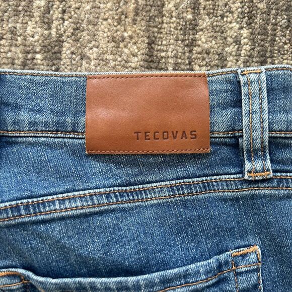 Tecovas Men's Standard Jeans, Straight Leg, Medium Blue Wash 34 x 30 - Picture 5 of 9